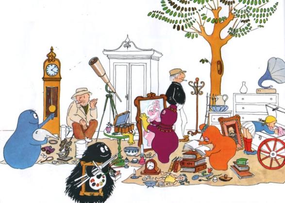 Brocante, Vide-greniers - Baron