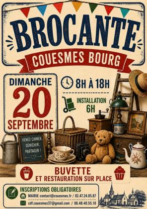 Brocante, Vide-greniers - Couesmes