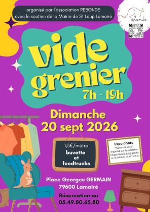 Vide-greniers - Saint-Loup-Lamairé