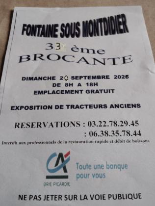 Vide-greniers - Fontaine-sous-Montdidier