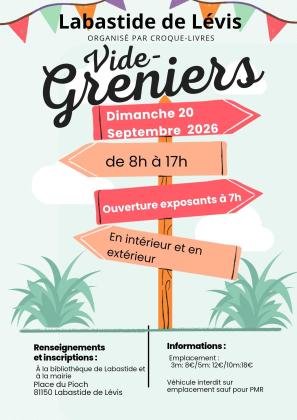 Vide-greniers - Labastide-de-Lévis