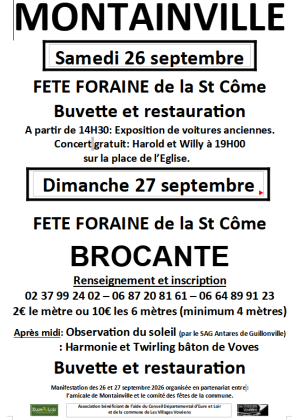 Brocante, Vide-greniers - Montainville
