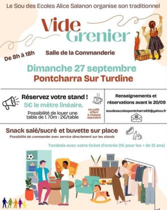 Vide-greniers - Vindry-sur-Turdine