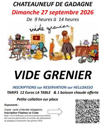Vide-greniers - Châteauneuf-de-Gadagne