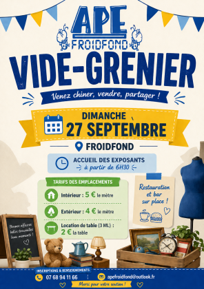 Vide-greniers - Froidfond