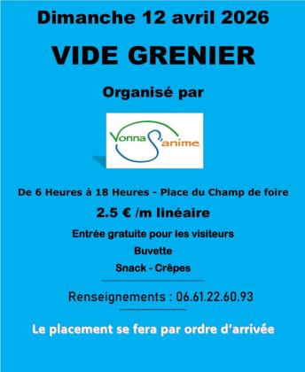 Vide-greniers - Vonnas
