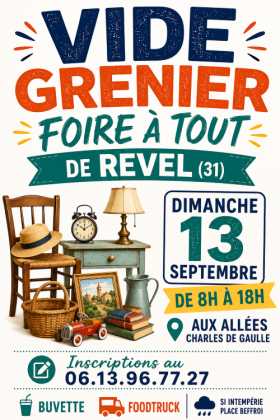 vide grenier foire a tout