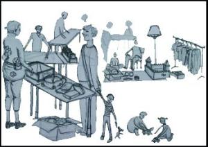 Brocante, Vide-greniers - Chauny