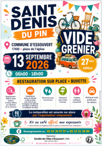 Brocante, Vide-greniers - Saint-Denis-du-Pin