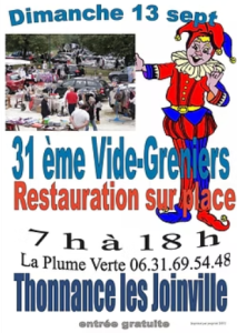 Vide-greniers - Thonnance-lès-Joinville