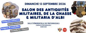 Salon des antiquités militaires, de la chasse et militaria - Albi