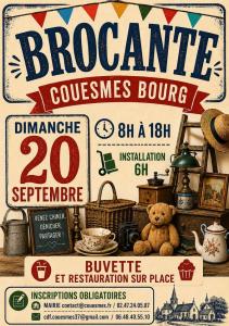 Brocante, Vide-greniers - Couesmes