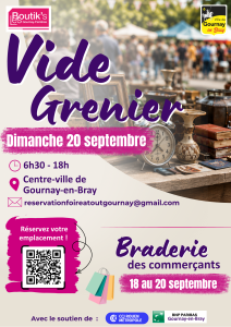 Brocante, Vide-greniers  Gournay-en-Bray