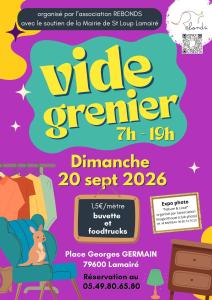 Vide-greniers - Saint-Loup-Lamairé