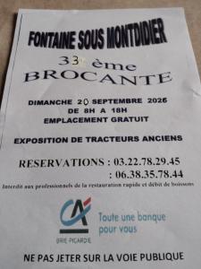 Vide-greniers - Fontaine-sous-Montdidier