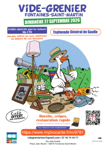 Vide-greniers - Fontaines-Saint-Martin