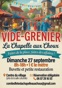 Vide-greniers - La Chapelle-aux-Choux