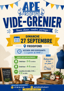 Vide-greniers - Froidfond