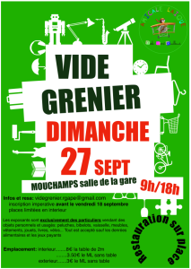 Brocante, Vide-greniers - Mouchamps