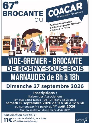 67eme Brocante du COACAR