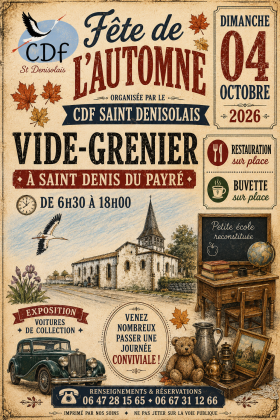 Vide-greniers - Saint-Denis-du-Payré