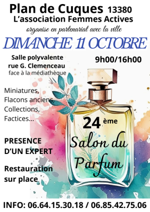 Salon du parfum - Plan-de-Cuques