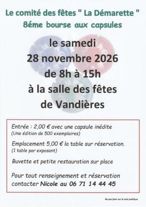 8ème bourse aux capsules