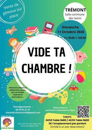 Vide ta chambre - Lys-Haut-Layon
