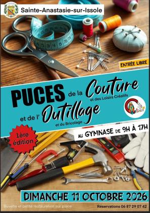 Puces des couturières - Sainte-Anastasie-sur-Issole