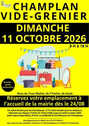 Vide-greniers - Champlan