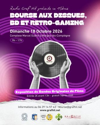 Bourse aux disques, bd et retro gaming - Margny-lès-Compiègne