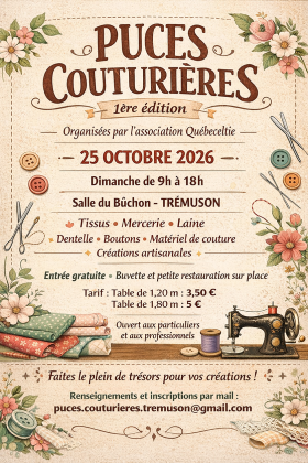 Puces des couturières - Trémuson