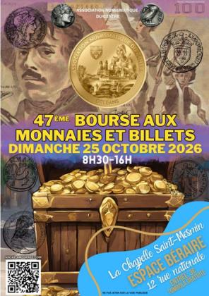Bourse aux monnaies et billets - La Chapelle-Saint-Mesmin