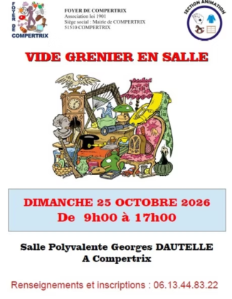 Brocante, Vide-greniers - Compertrix