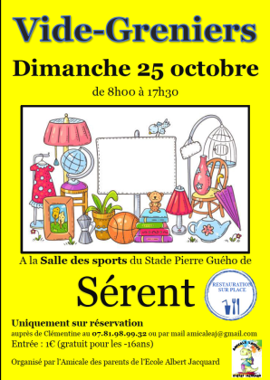 Vide-greniers - Sérent