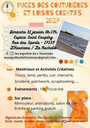 Puces des couturières et loisirs créatifs - L'Houmeau