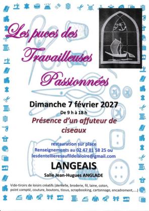 Puces des couturières et vide tiroirs - Langeais