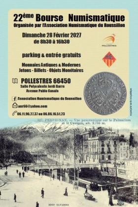 22ème bourse numismatique - Pollestres