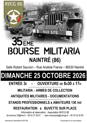 Bourse militaria - Naintré
