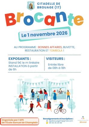 Brocante, Vide-greniers - Brouage
