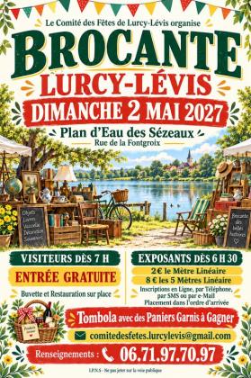 Brocante, Vide-greniers - Lurcy-Lévis