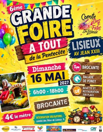 Foire à tout de la pentecôte - Lisieux