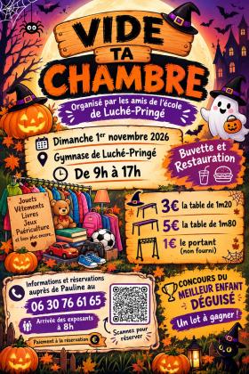 Vide ta chambre - Luché-Pringé