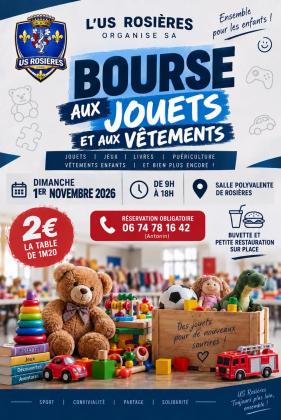 Bourse aux jouets - Rosières-en-Santerre