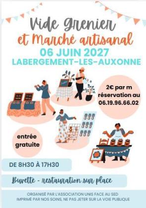 Vide grenier et marché artisanal - Labergement-lès-Auxonne