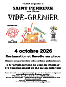 Vide-greniers - Saint-Perreux