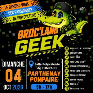 BROC' LAND GEEK - Pompaire
