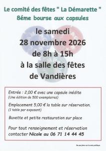 8ème bourse aux capsules