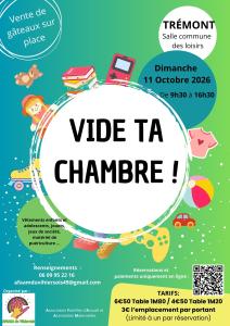 Vide ta chambre - Lys-Haut-Layon