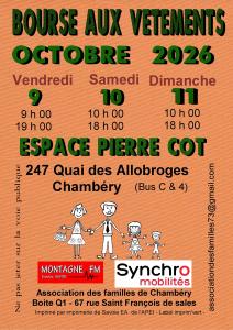 Bourse aux vêtements - Chambéry